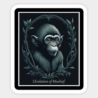 monkey boss Sticker